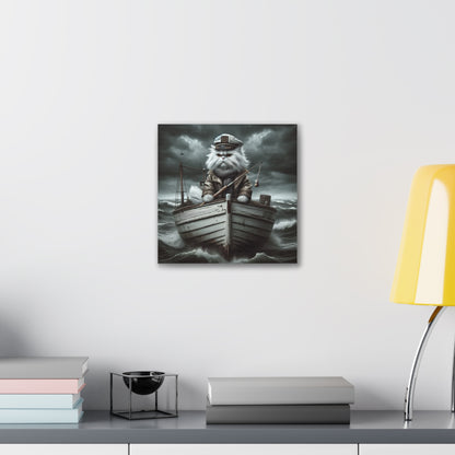 Admiral Whiskerwaves - Canvas Print