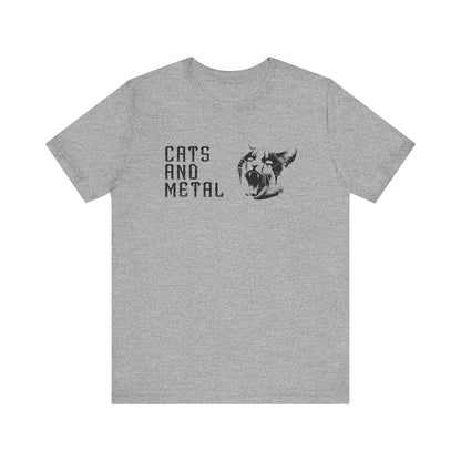 Cats and Metal T Shirt