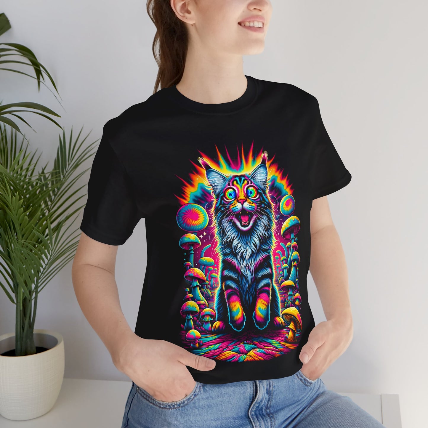 Psychedelic Maine Coon