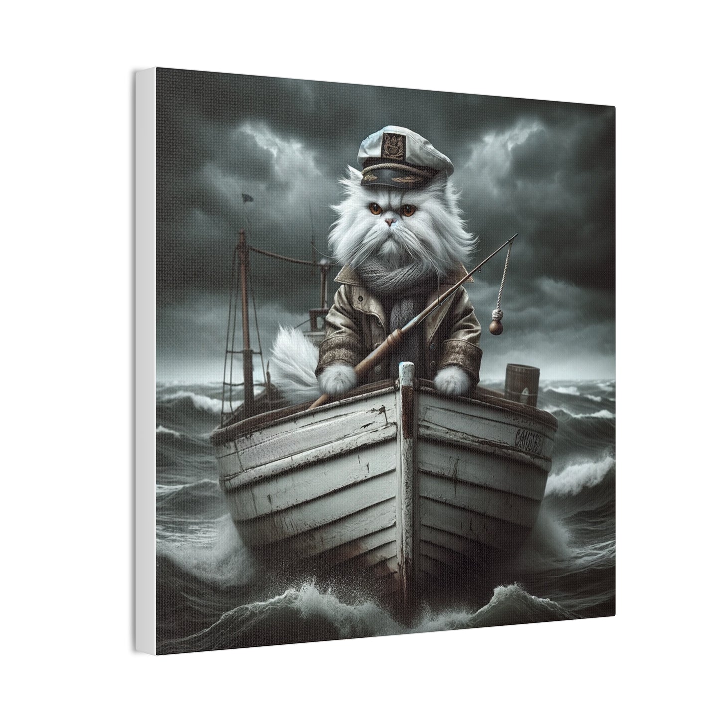 Admiral Whiskerwaves - Canvas Print