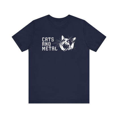 Cats and Metal T Shirt