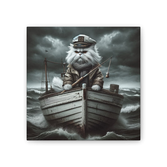 Admiral Whiskerwaves - Canvas Print