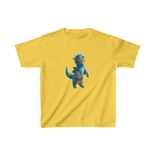 Dino-Mite Kitty Youth T Shirt