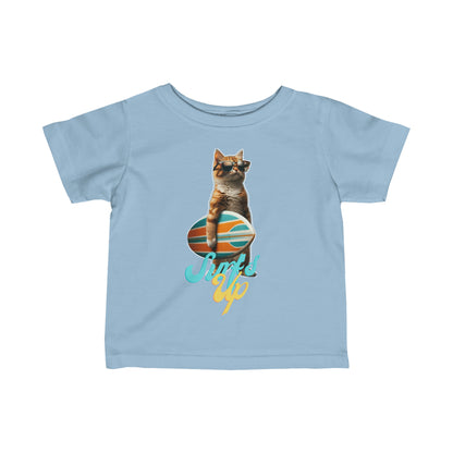 Surfer Kitty Infant Shirt