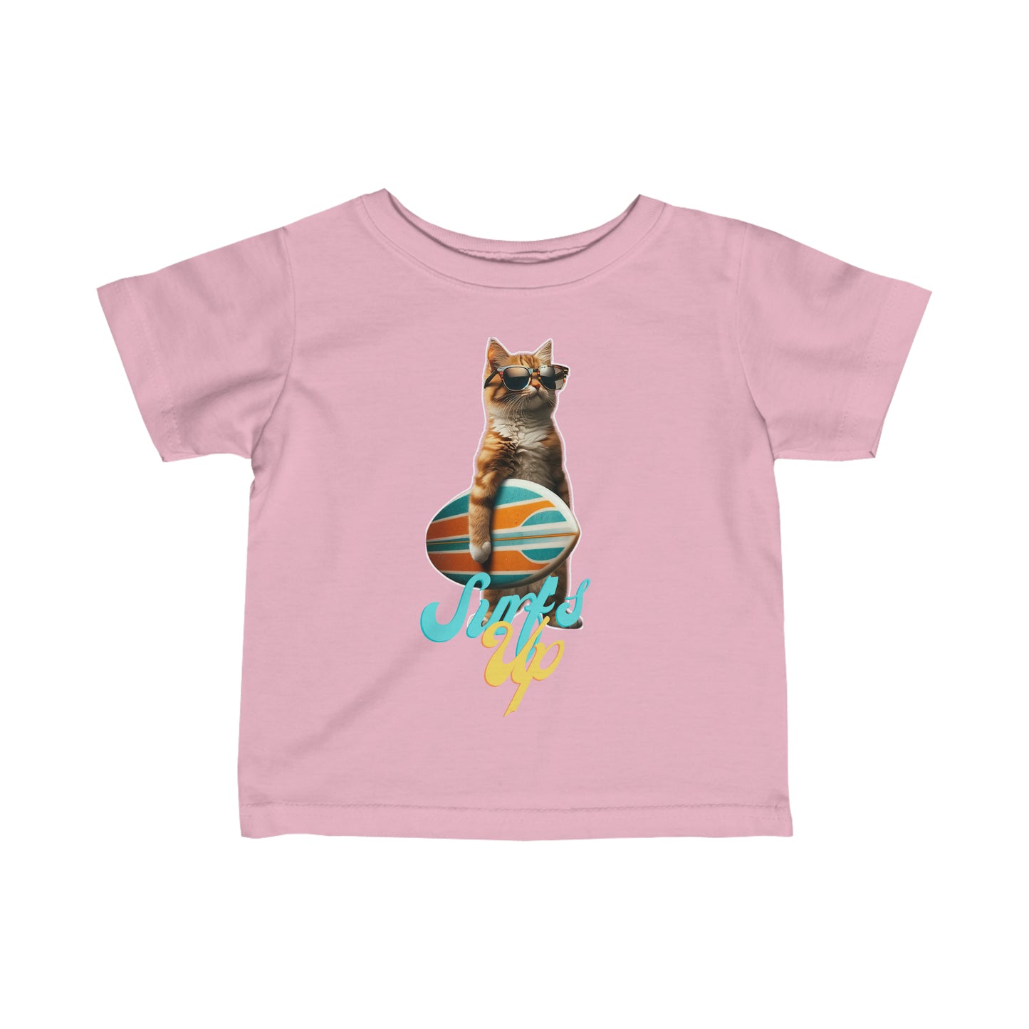 Surfer Kitty Infant Shirt