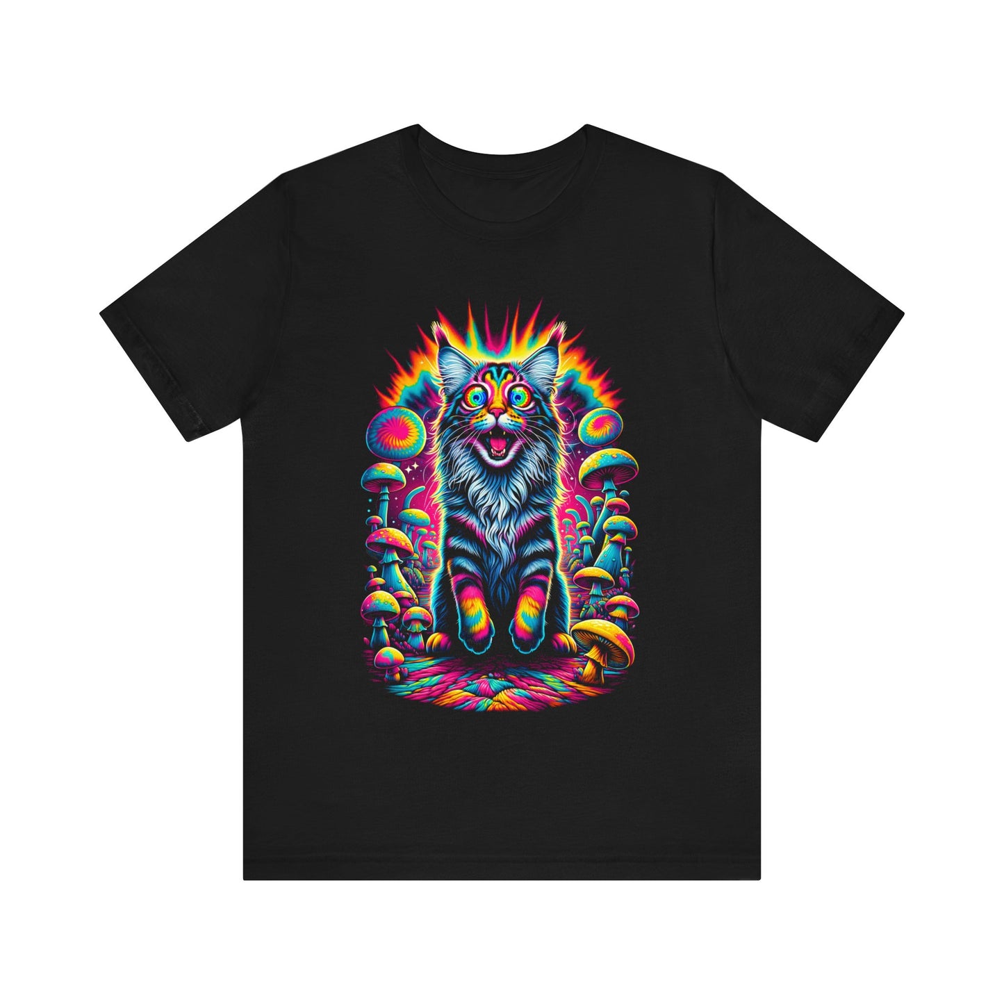 Psychedelic Maine Coon