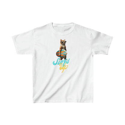 Surfer Kitty Youth T Shirt