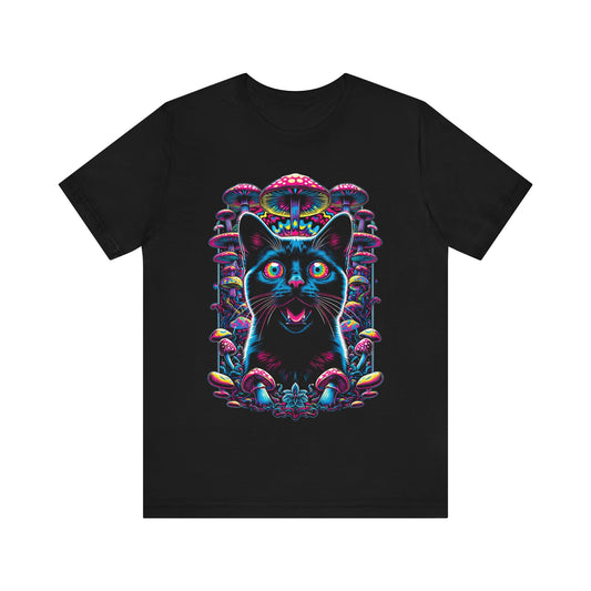 Psychedelic Black Cat