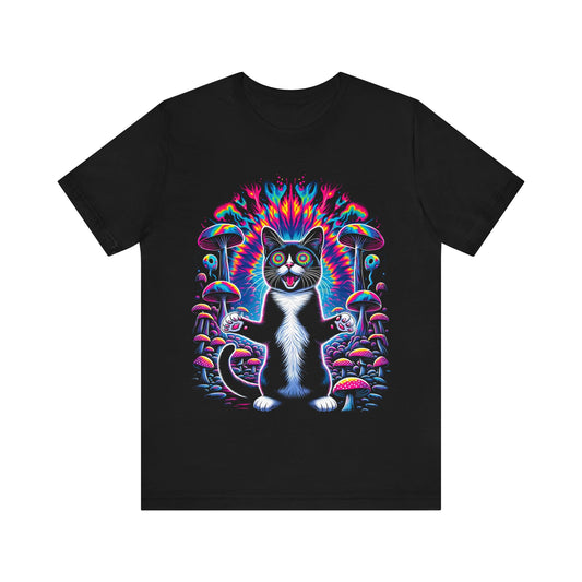 Psychedelic Tuxedo Cat