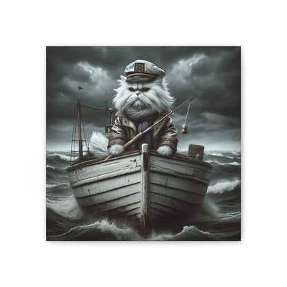 Admiral Whiskerwaves - Canvas Print