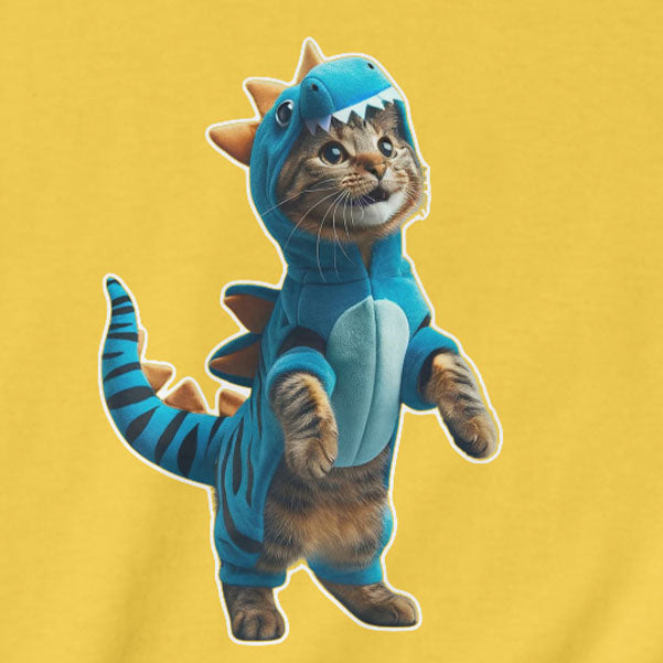 Dino-Mite Kitty Youth T Shirt