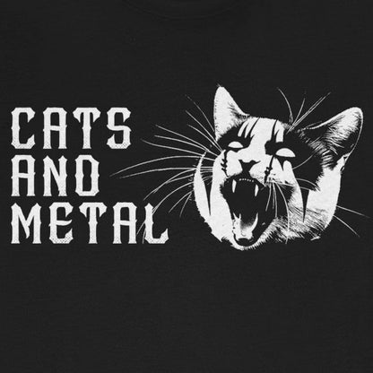 Cats and Metal T Shirt